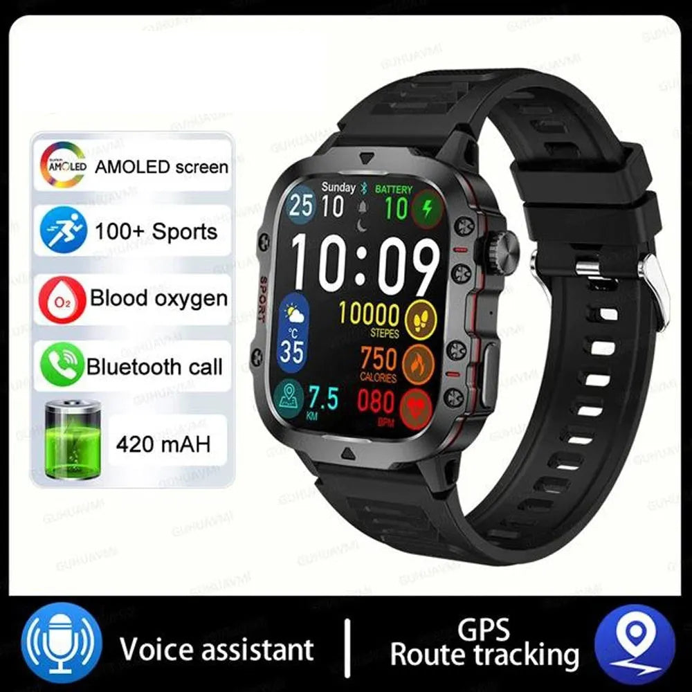 QX11 Smart Bluetooth Watch with TFT screen and zinc alloy case on a wrist.