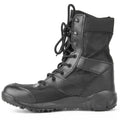 Yulong Combat Boots tactical desert climbing footwear in black and sand colours for outdoor hiking and camping