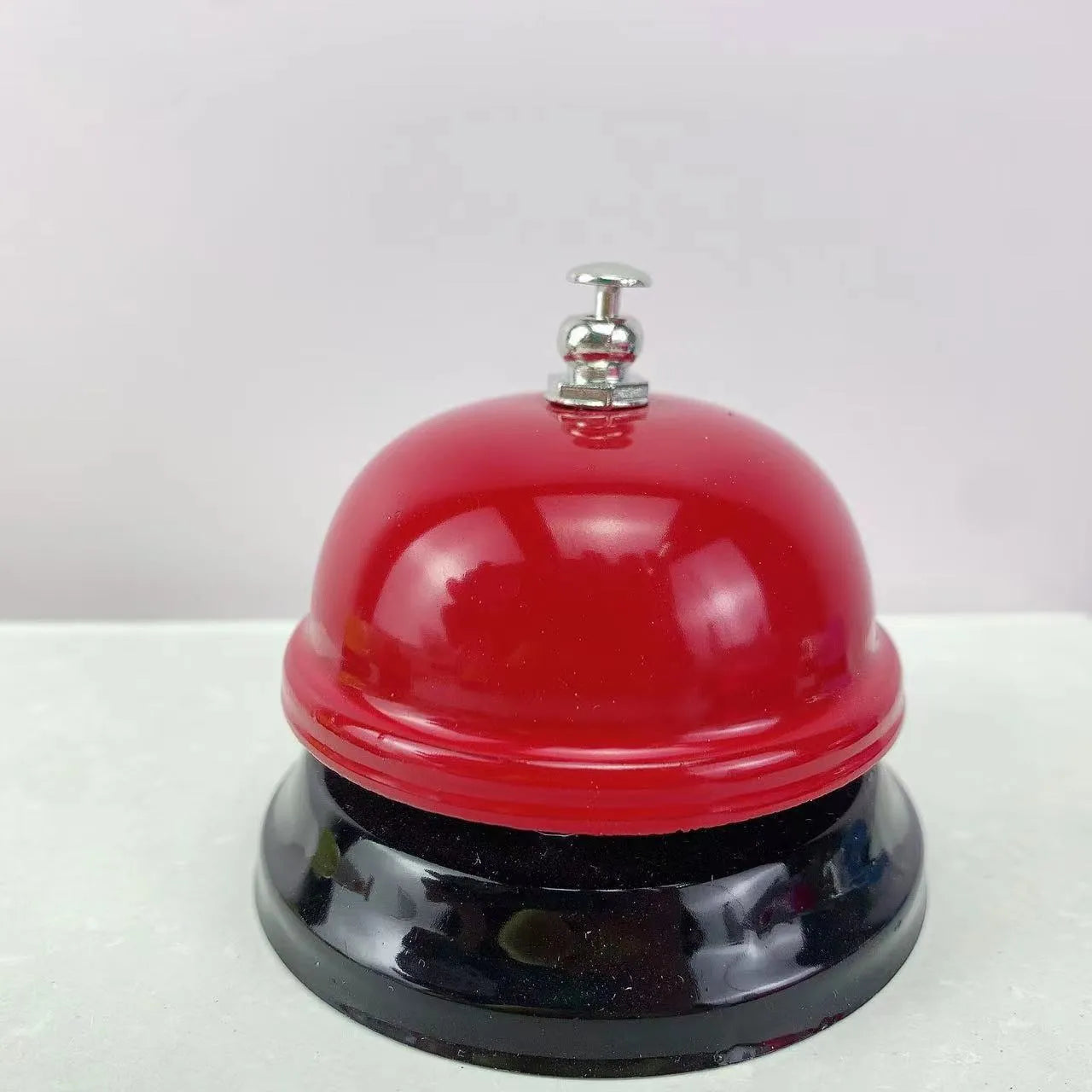 Iron student class game bell and restaurant serving bell available in multiple colours