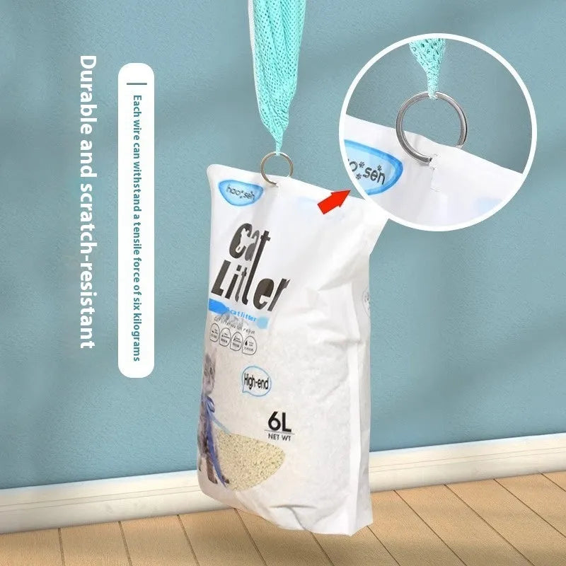 5th generation cat grooming bag in detachable design with scratch-resistant material for pet grooming