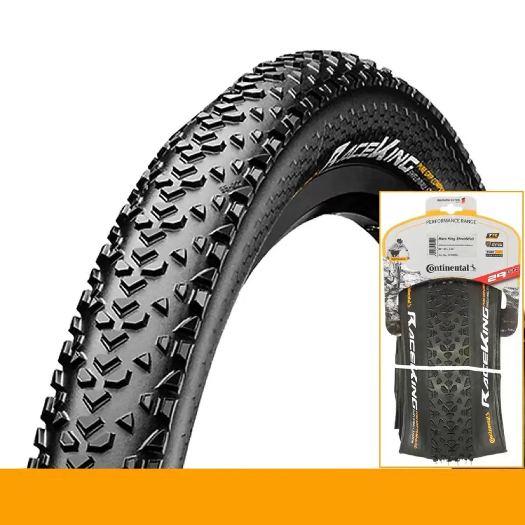 Mountain bike folding outer tyre shown in yellow sidewall for 27.5 inch wheel.