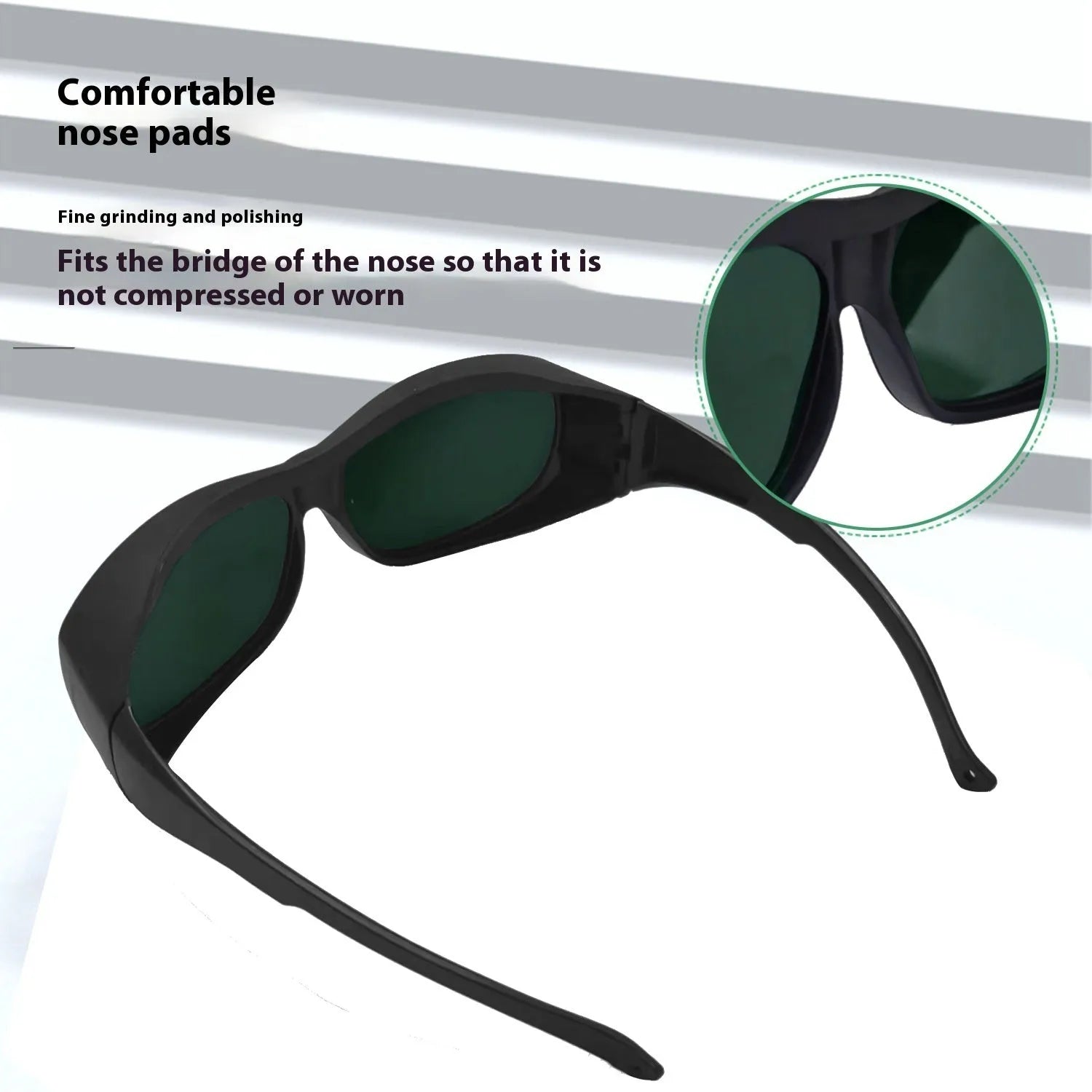Photon skin rejuvenation and welding safety goggles with 200-2000nm laser protection