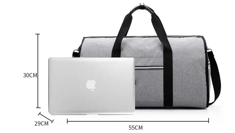 Cylinder travel bag in Oxford cloth available in four colours with 36-55L capacity