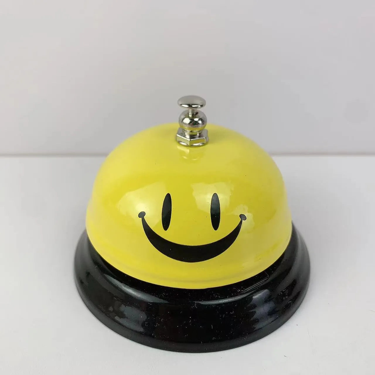 Iron student class game bell and restaurant serving bell available in multiple colours