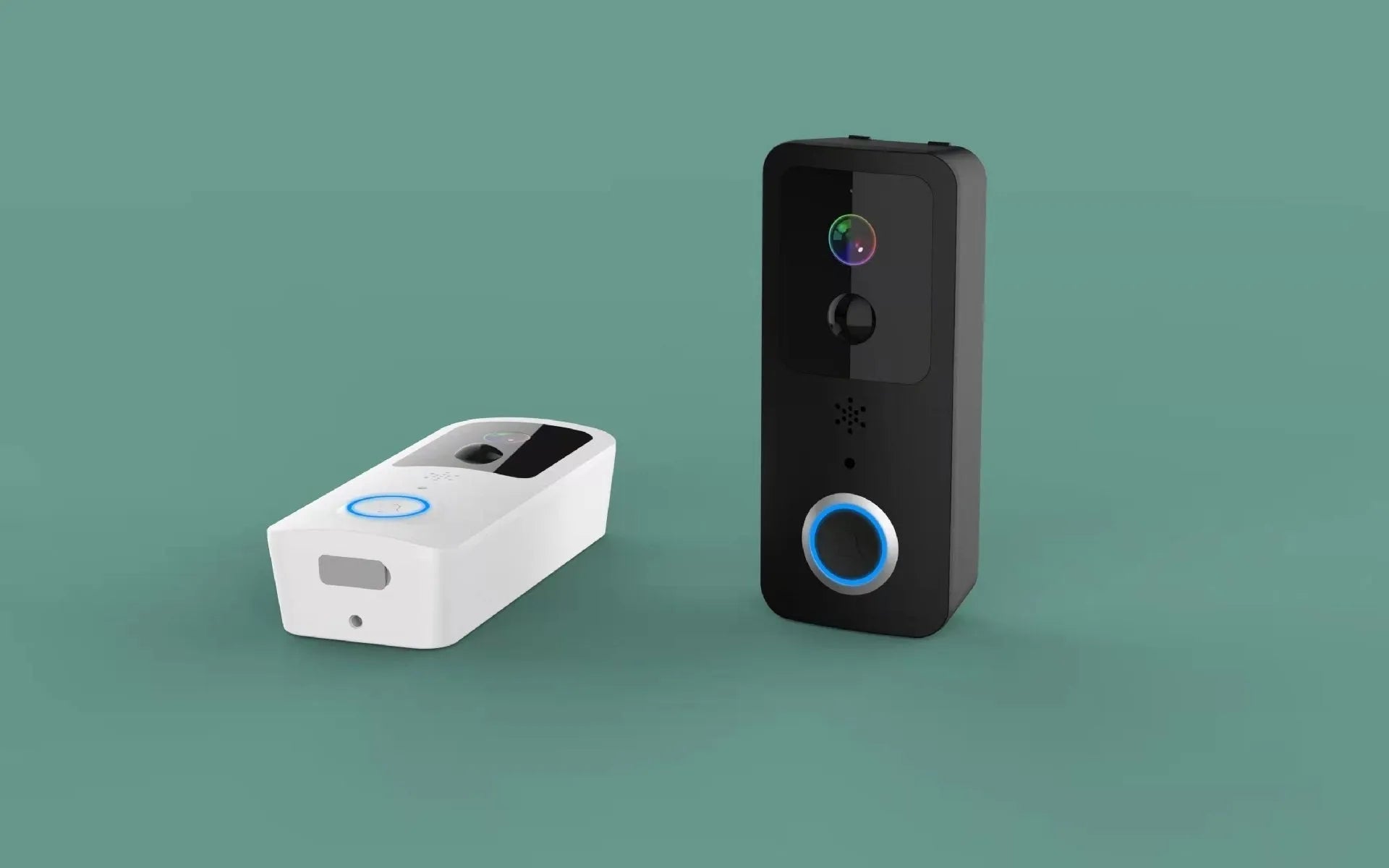 T321080P model visual doorbell unit for wireless home security with APP notifications