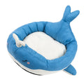 Duck shape pet bed sofa for small dogs and cats in blue or white colour