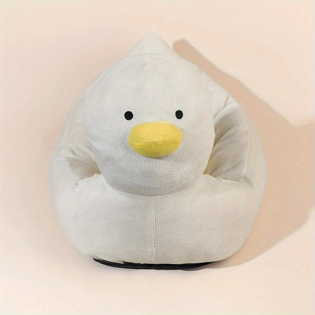 Duck shape pet bed sofa for small dogs and cats in blue or white colour
