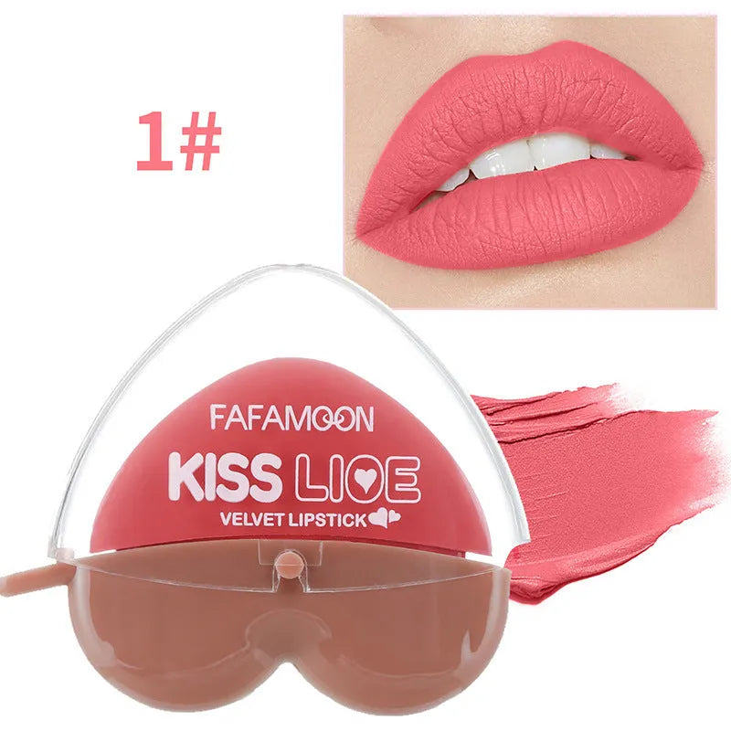 Love Lazy Lipstick matte lip balm in 10g size with 15 shade options for long-lasting colour