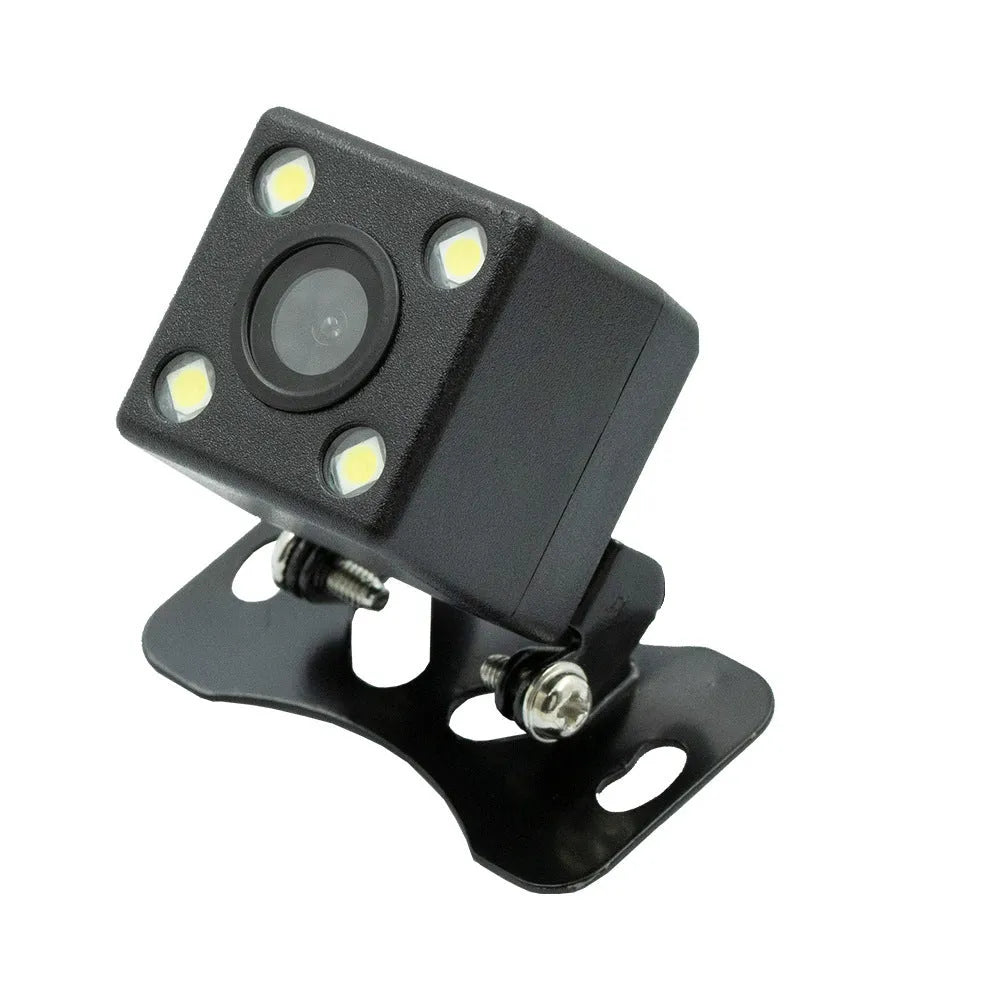 7-inch portable car smart display with retractable mount on a car dashboard showing navigation