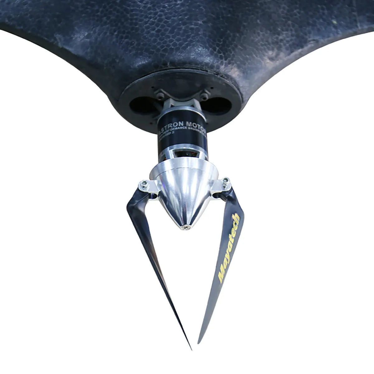 Black plastic folding fittings for canoe and kayak paddles, shown disassembled.