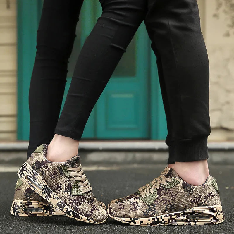 Men and women running shoes in candy colour with cushioning and shock absorption, low top retro casual sneakers