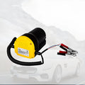 12V electric self-priming oil gear pump with engineering plastic housing.
