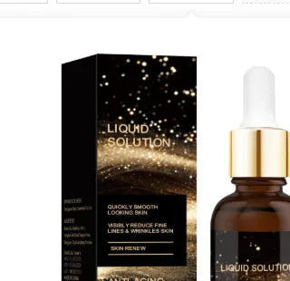 30 ml facial moisturising solution bottle with hyaluronic acid and glycerin formula