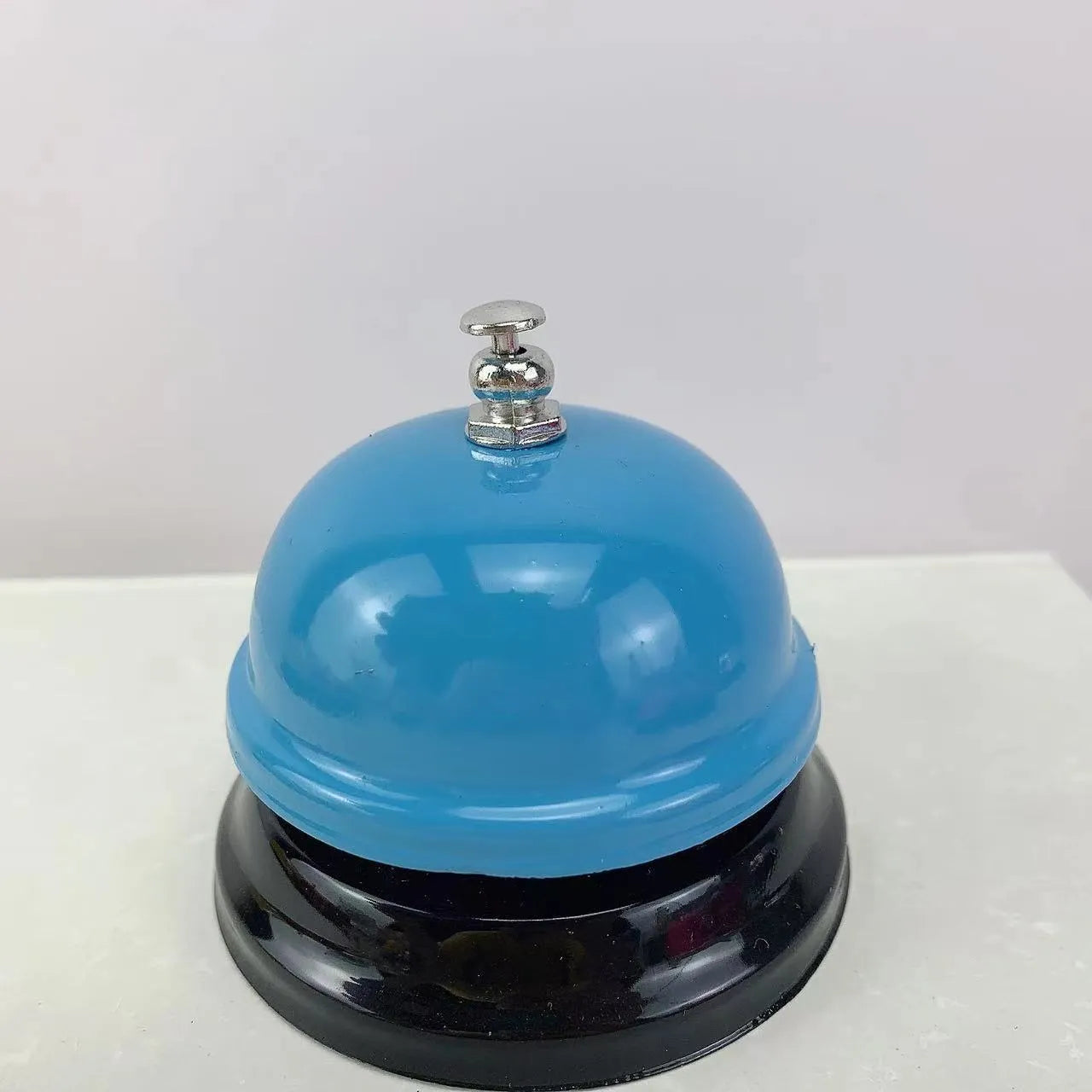 Iron student class game bell and restaurant serving bell available in multiple colours