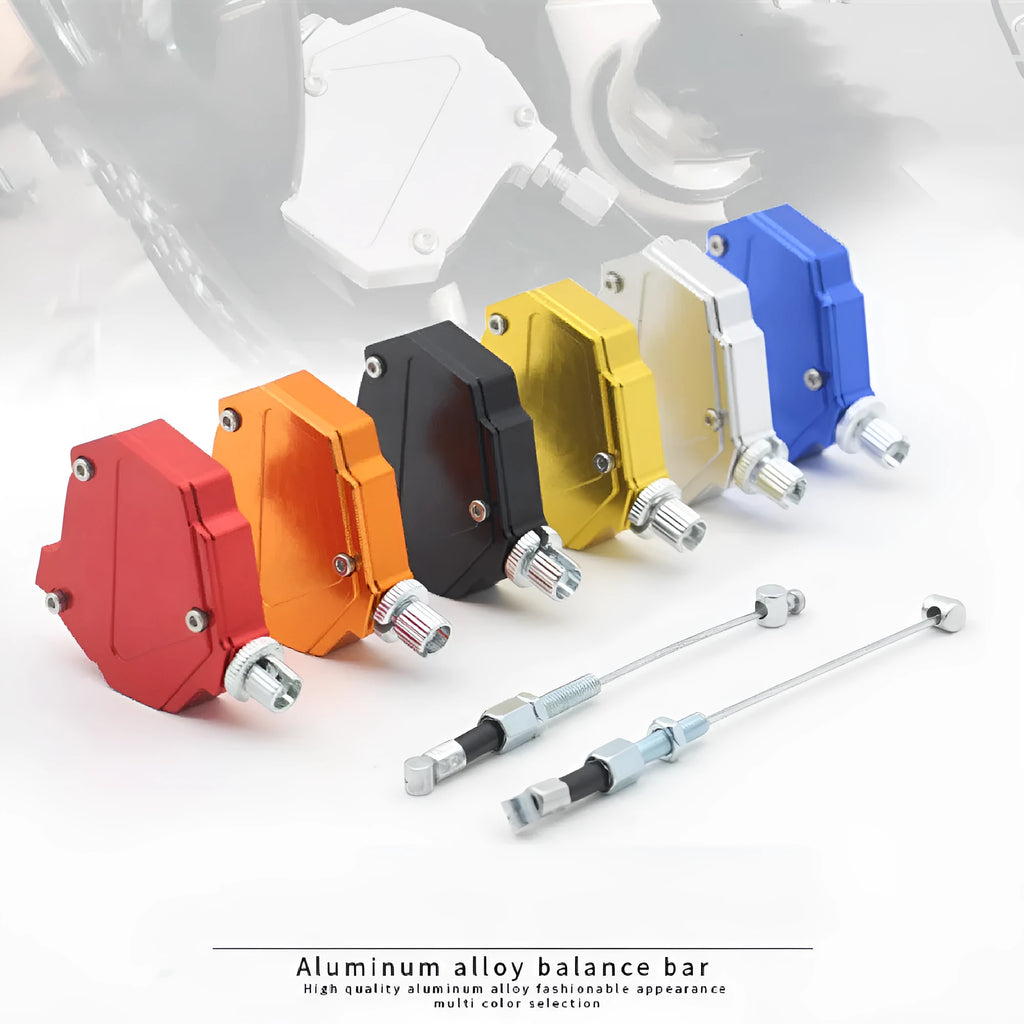 Aluminium alloy motorcycle clutch labour-saving modification box in red, blue, gold, black, orange, and silver colour options