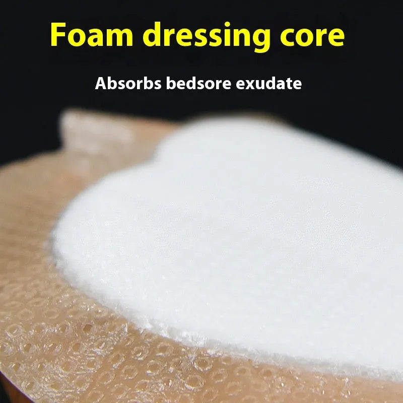 Large skin colour silicone gel bedsore sticker for pressure relief medical dressing
