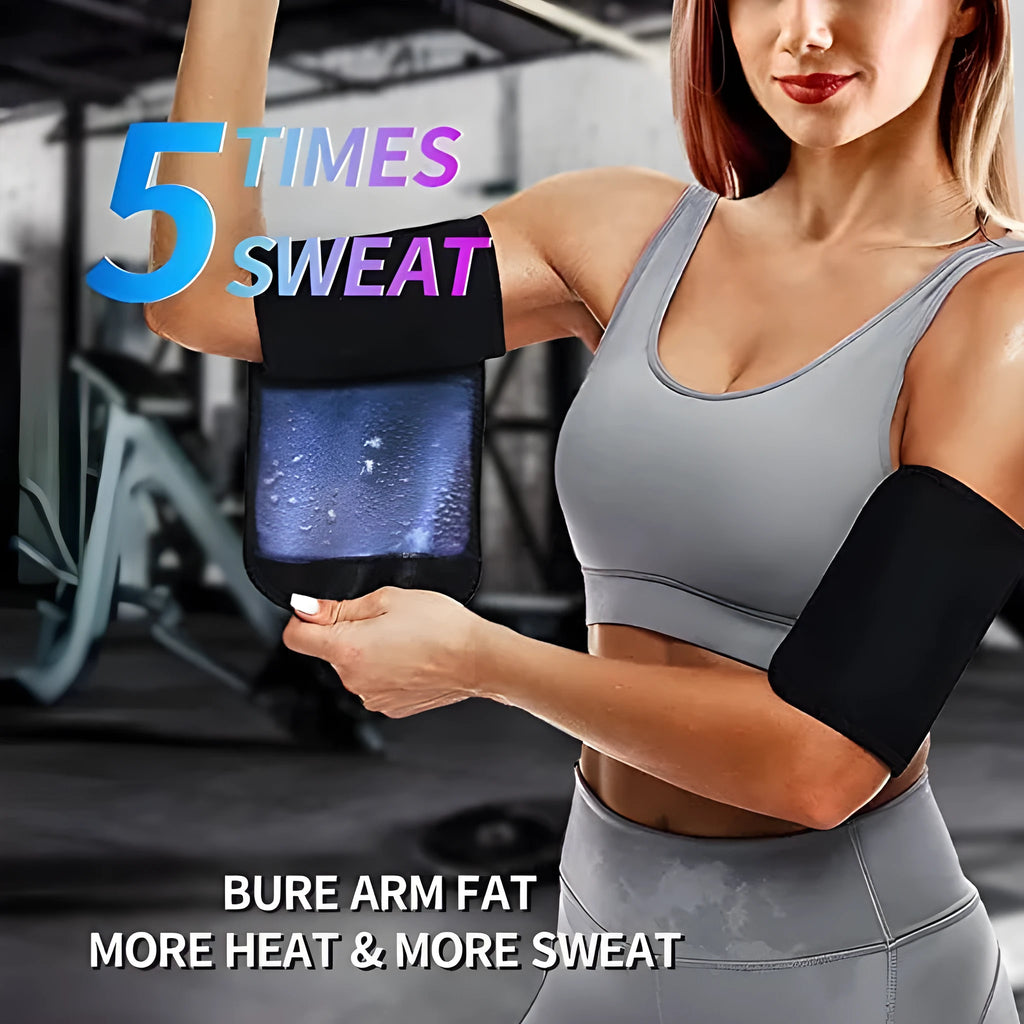 Adjustable sports arm band in multiple colour options with binding strap