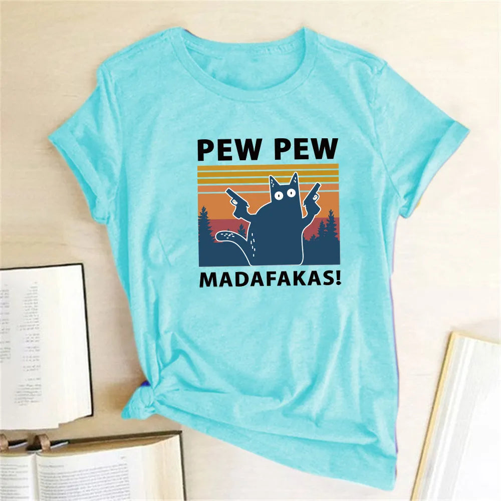 Men's printed street style t-shirt with short sleeves and round neck in multiple colour options