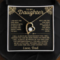 Heart necklace with hollow pendant in silver or gold colour with gift box packaging