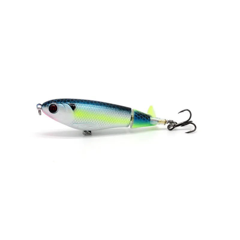 7.5cm long bionic fishing lure for predator species like perch and pike.