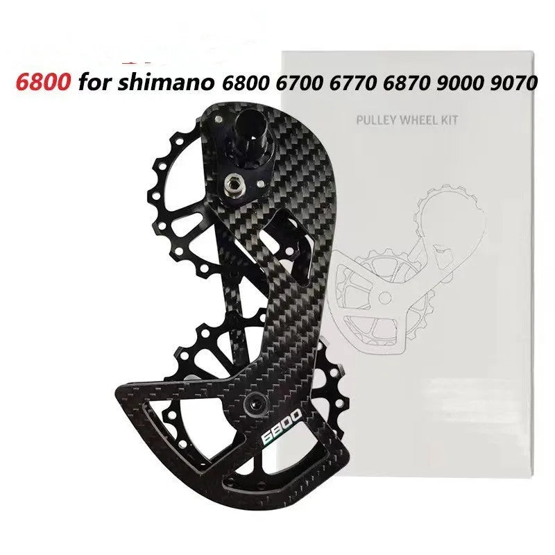 LTWOO 105 rear derailleur jockey wheel pulley kit compatible with Shimano R7000 groupset