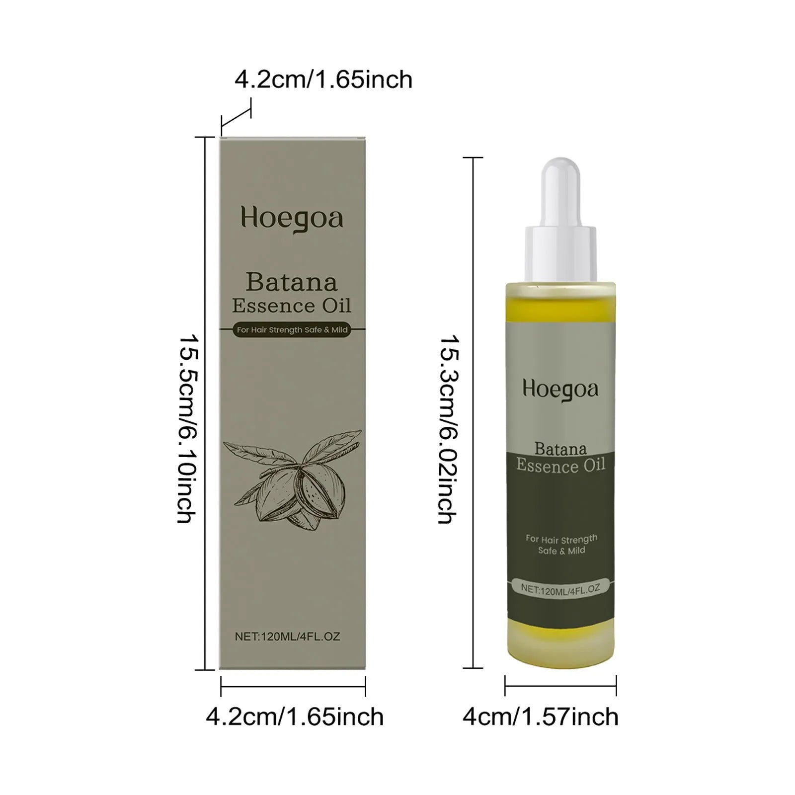 Platthana Secret Hair Essential Oil bottle with scalp massage applicator tip 120ml