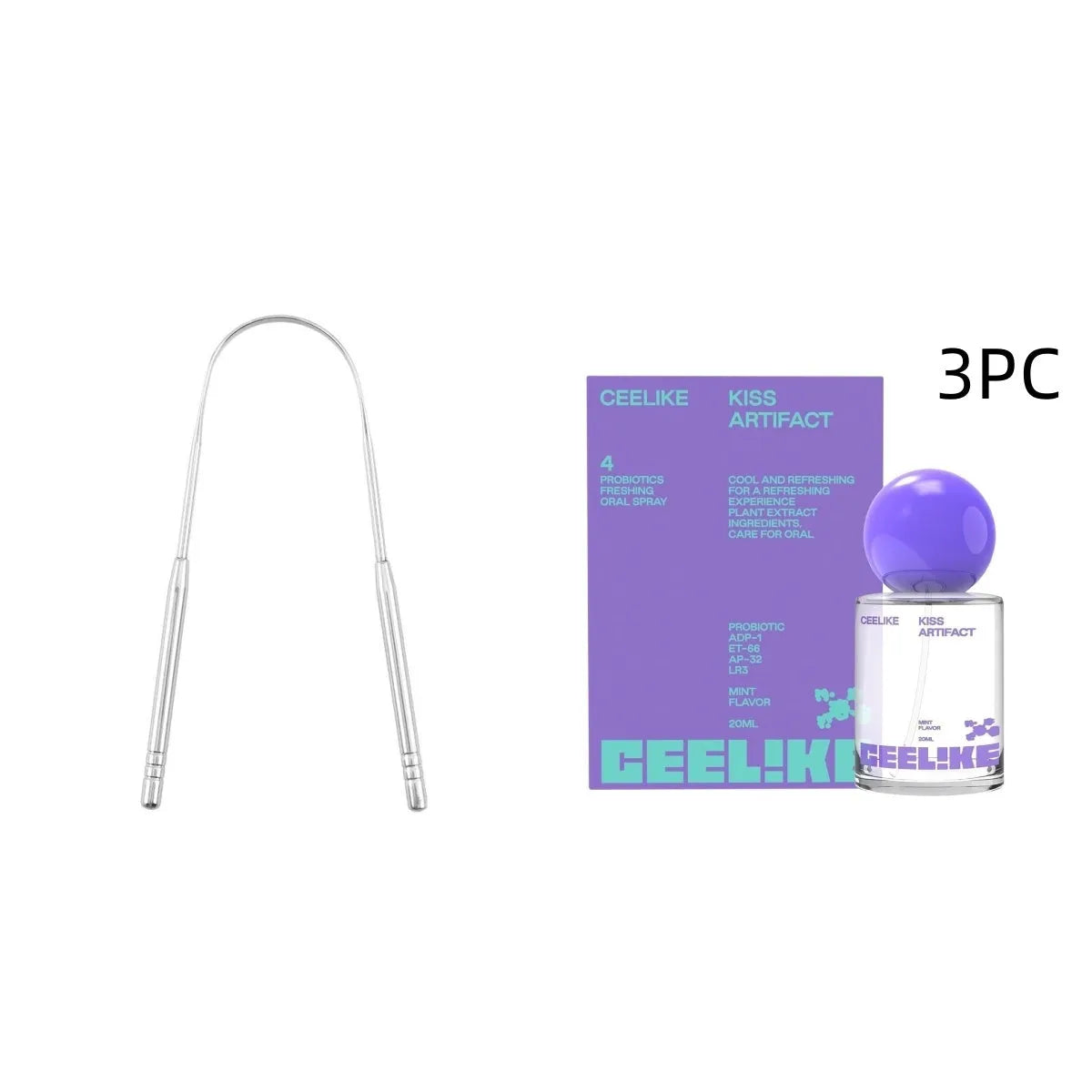 20ml probiotics oral care spray in portable spray bottle for fresh breath