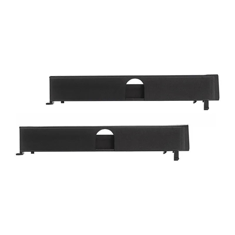 Black PS4 Pro hard disk bottom cover and service parts including warehouse door, baffle and block strip