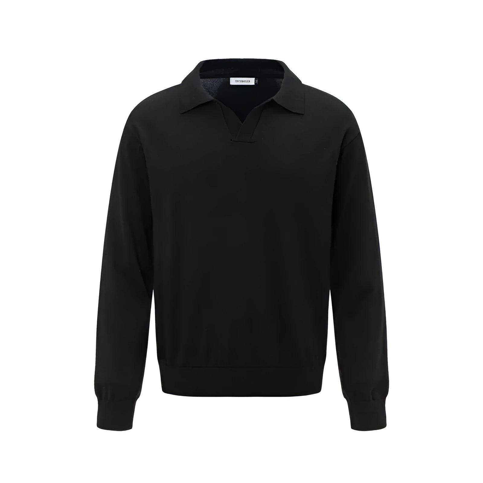 Loose acrylic fibre pullover sweater in black, dark grey or creamy white colours