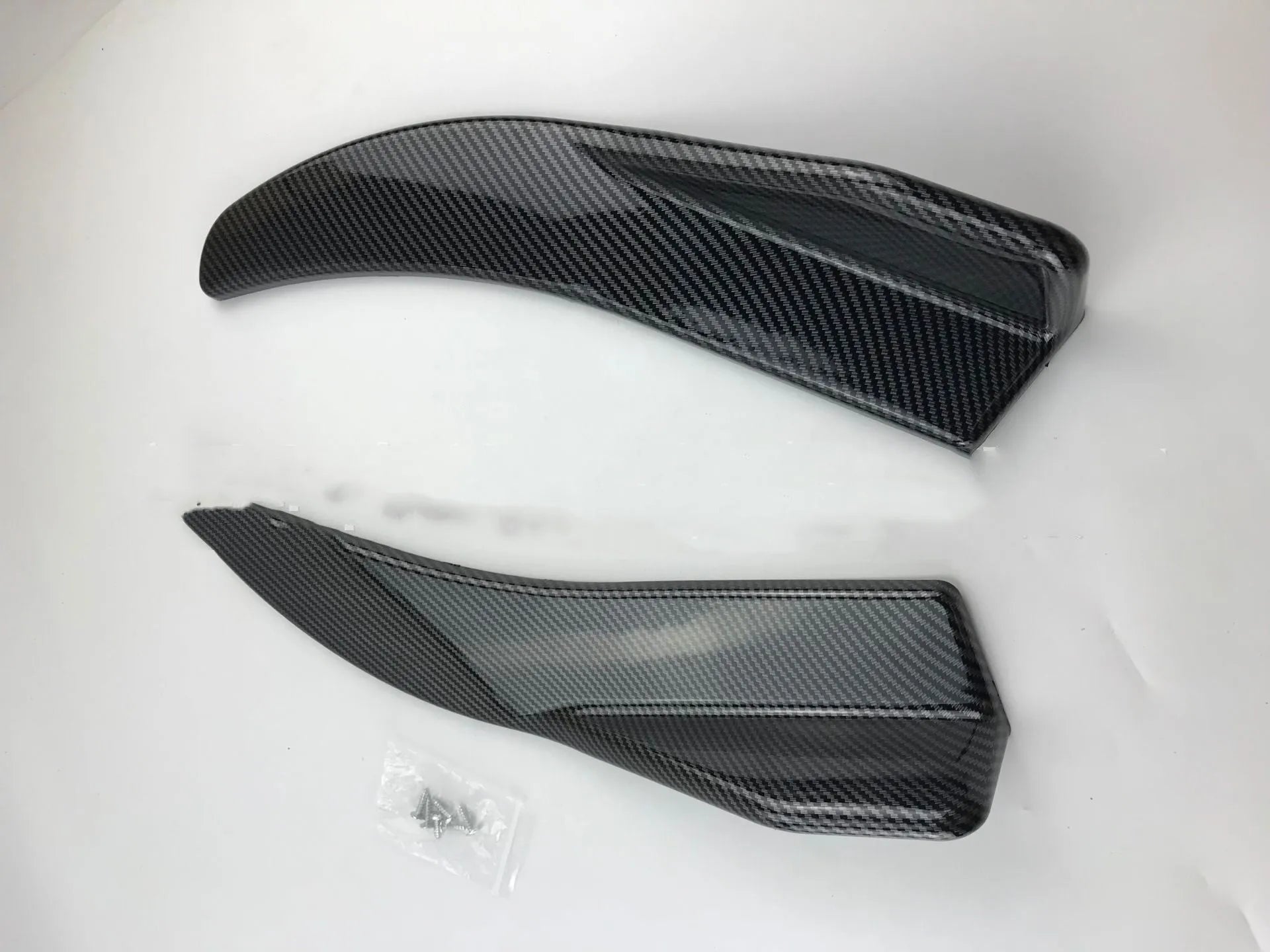 General Motors vehicle front and rear deflector lights in ABS construction with carbon fibre pattern