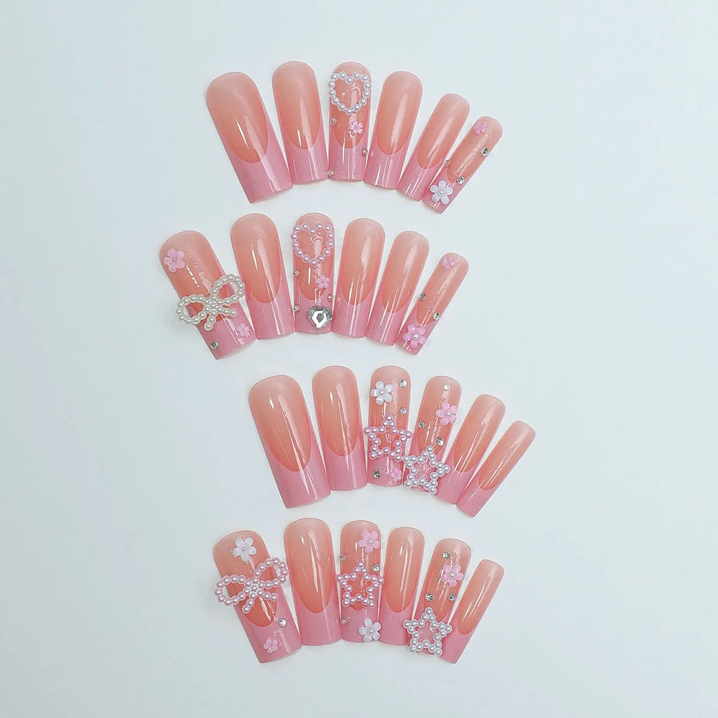 French spot drill bow wear nails in XB-70-48 colour with plastic armour suit packaging