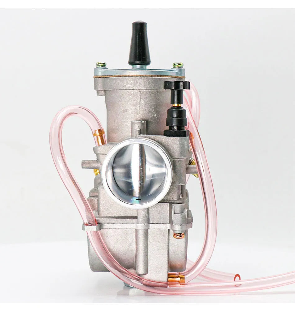 PWK sandblasted motorcycle carburetor upgrade kit in colour box packaging for KR150 KSR modification