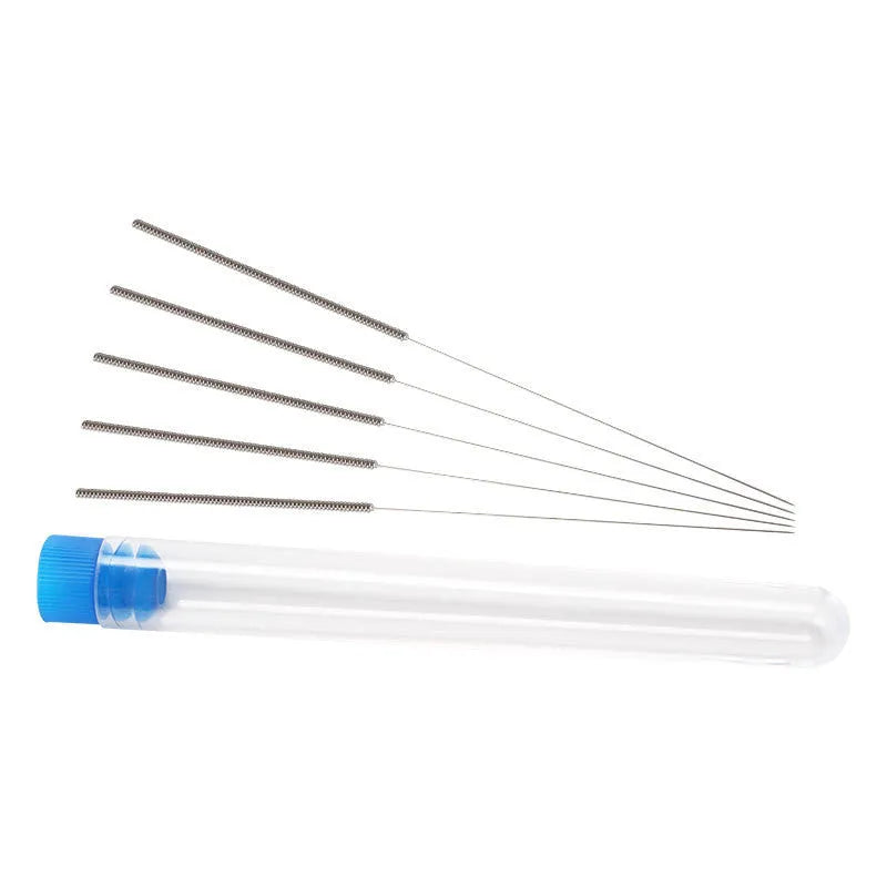 Mk8 E3D 3D printer nozzle cleaning needle set with 10 pieces in selected diameter size