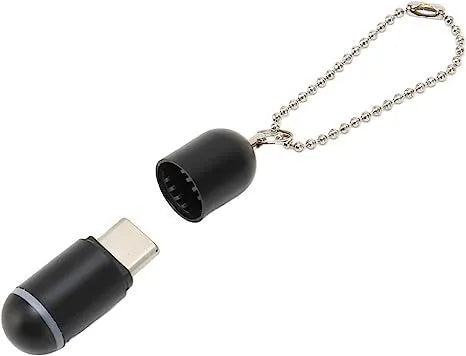 34mm black infrared emitter for mobile devices with Lightning, Type-C and Micro-USB compatibility