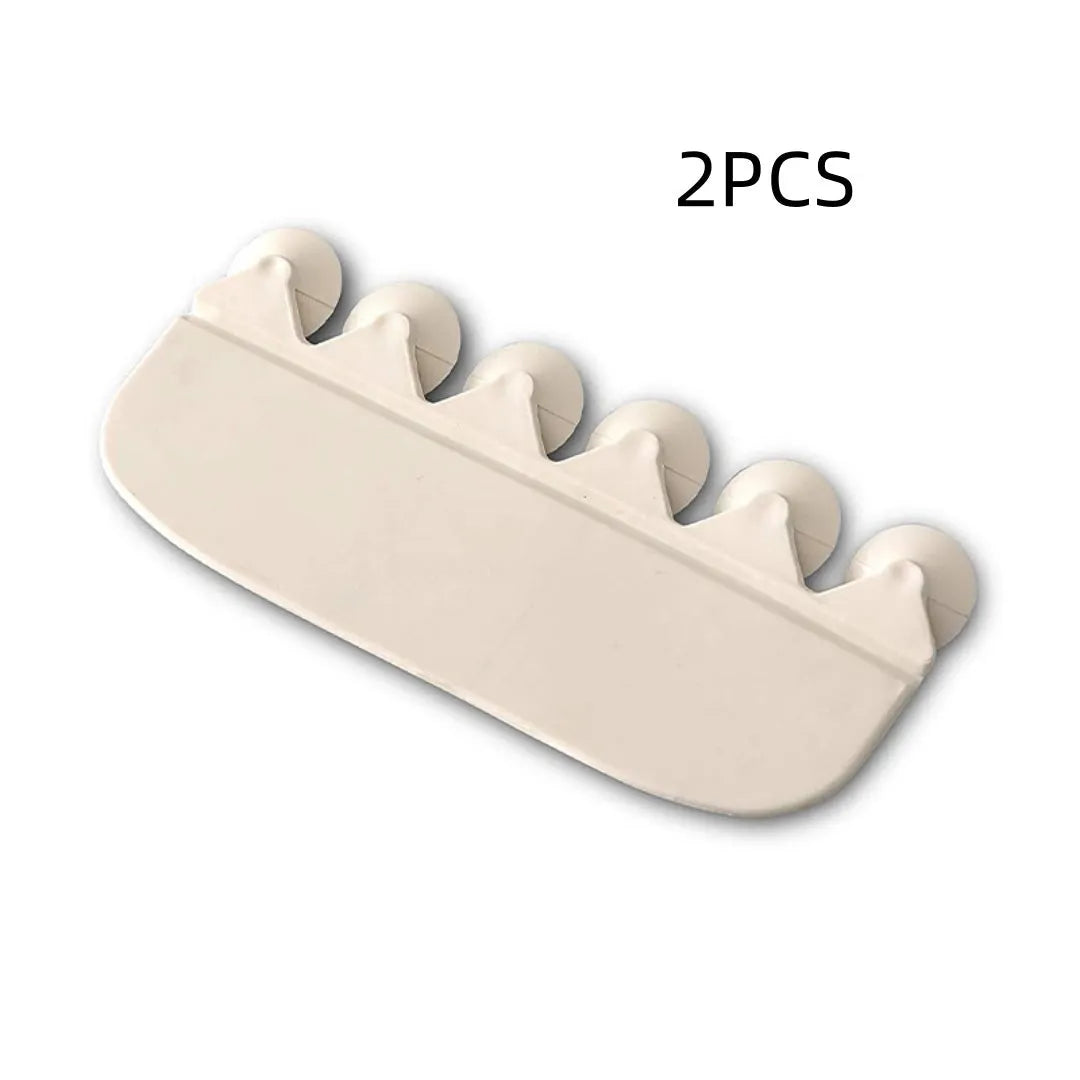 White PVC toilet training splash guard board for children's bathroom use