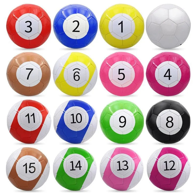 PVC machine-sewn training football in multiple sizes and colour designs including Red Dragon Roll and Tornado patterns