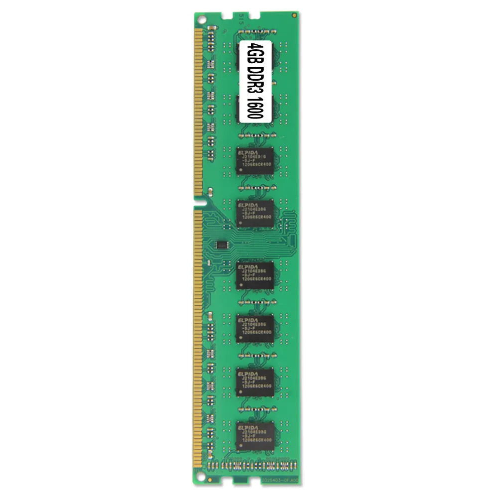 DDR3 4GB 1600MHz desktop computer memory module for AMD systems