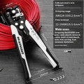 Fully automatic wire stripping pliers tool with box-mounted design