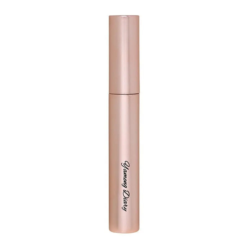 Long curling mascara tube in black and brown colour options for volumised, lifted lashes