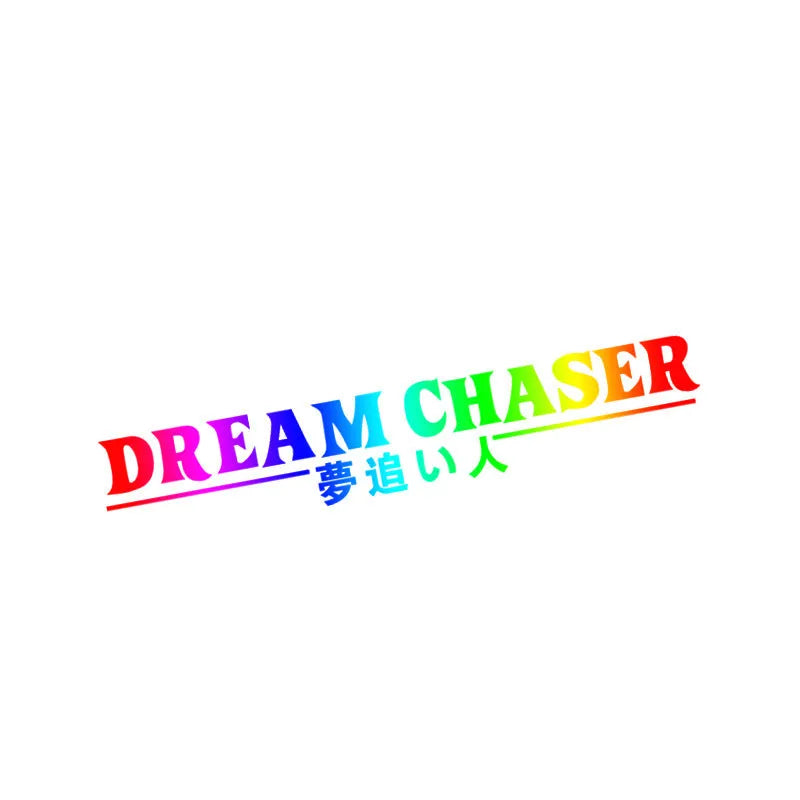 Dream Chaser spacecraft car sticker for rear window application, 40x7cm PET vinyl decal