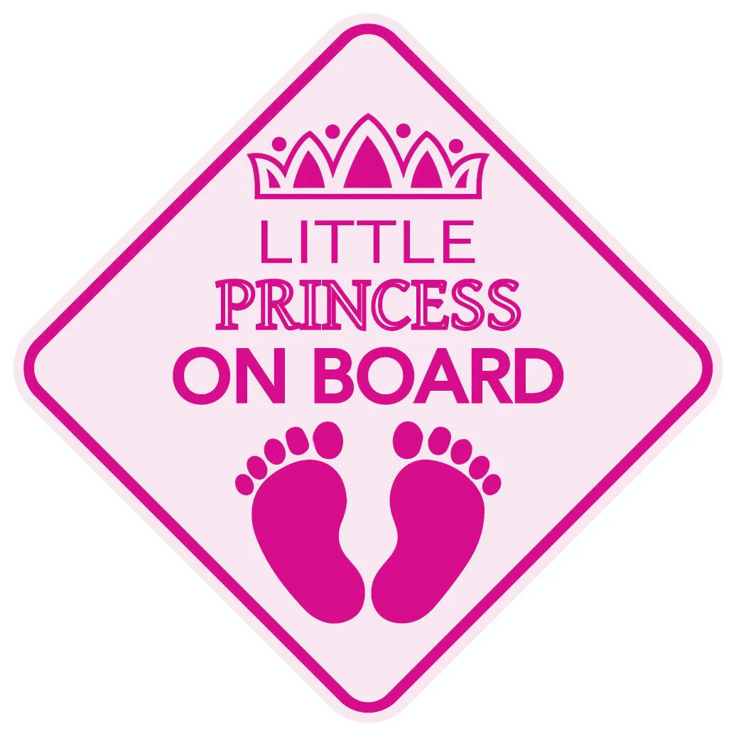 Baby on board car reflective sticker with PET material in baby-themed design for vehicle safety