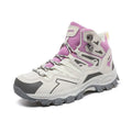 Low-top hiking sneakers with flannel upper and natural rubber outsole in multiple colour options