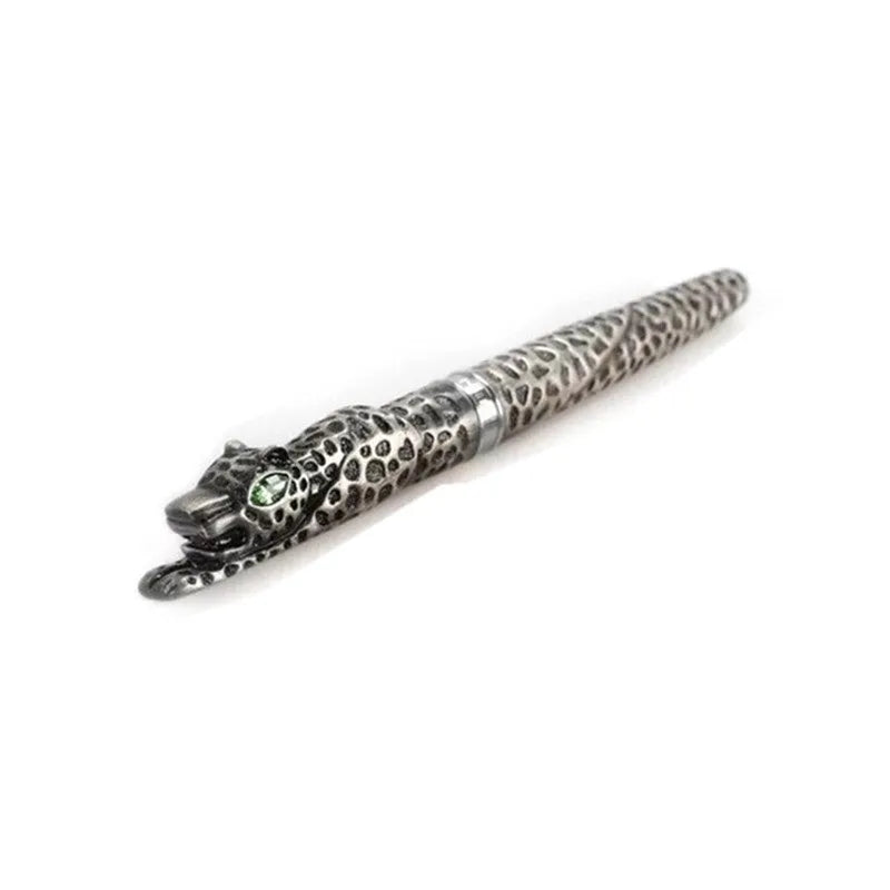 Embossed metal pen in Ancient Silver finish with OPP packaging