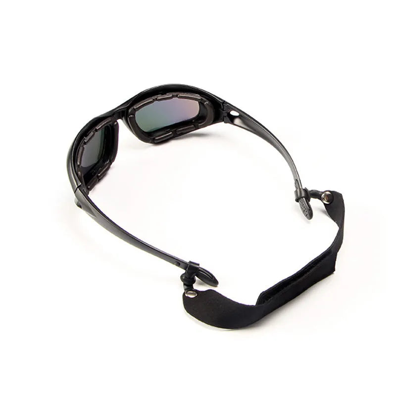 Tactical polarised sunglasses with polycarbonate frame for outdoor cycling