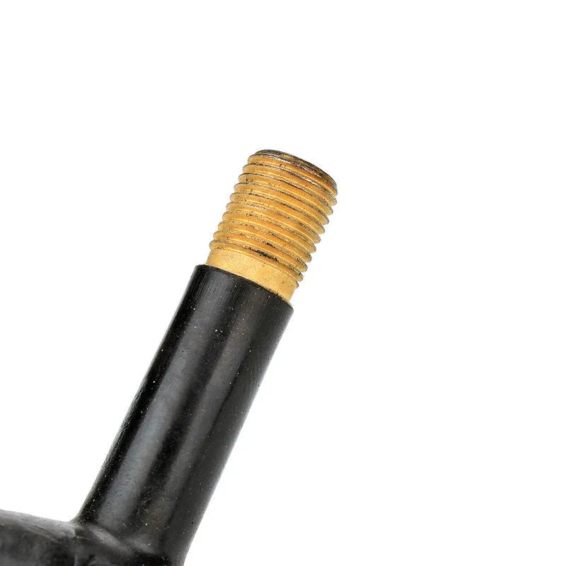 Aluminium alloy mountain bike tyre valve cap in gold, red, silver, blue, and black colours.