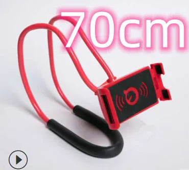 Universal smartphone holder in multiple colours showing 360-degree rotation feature.