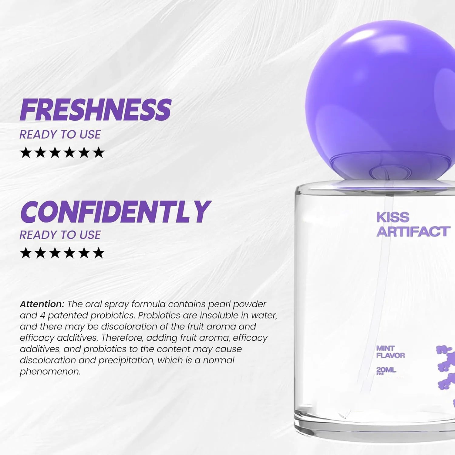20ml portable probiotics oral hydration spray for daily body care