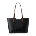 Genuine leather women's crossbody bag with multiple internal compartments in horizontal square design