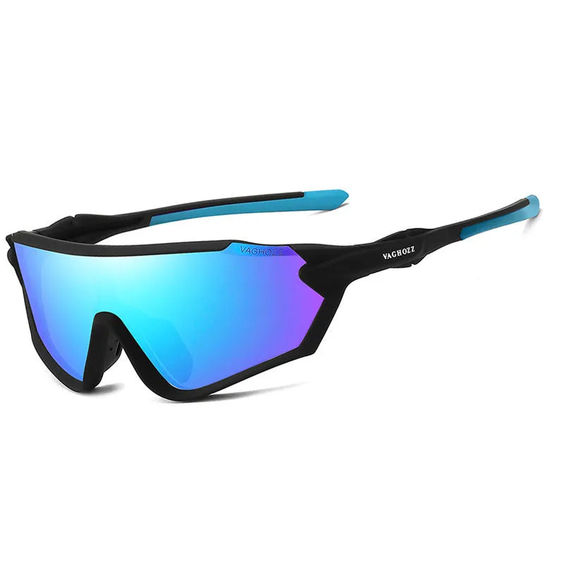 UV400 bicycle windproof goggles with full rim PC frame in DL frame colour option