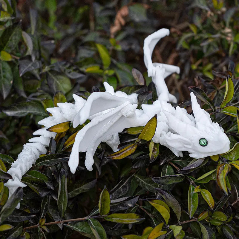 Printed flying dragon wings decoration toy in a selected colour, showing 25 cm size and detailed texture.